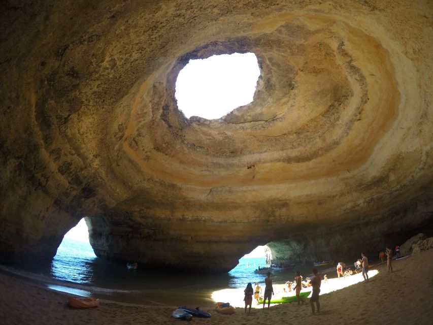 Lagoa: Benagil Caves Kayaking Tour - Small groups, family suitability, and water conditions