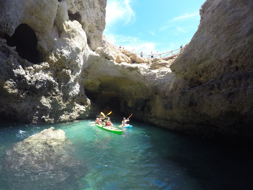 Lagoa: Benagil Caves Kayaking Tour - What the $34 price includes