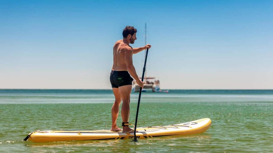 Lagos: Brunch and Benagil Caves - Praia da Luz and the run toward Burgau