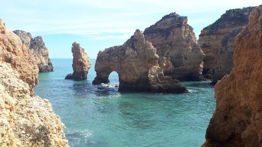 Lagos Grotto Trip in Different Languages - The coastal route: beaches, cliffs, and caves