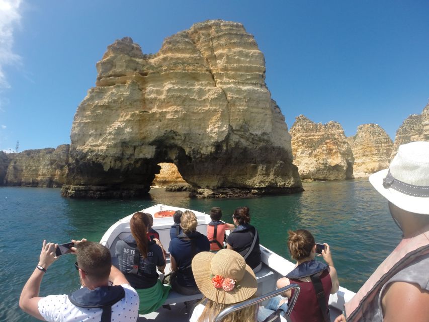 Lagos: Ponta da Piedade Cave and Coastal Tour - Swimming and snorkeling from the main boat