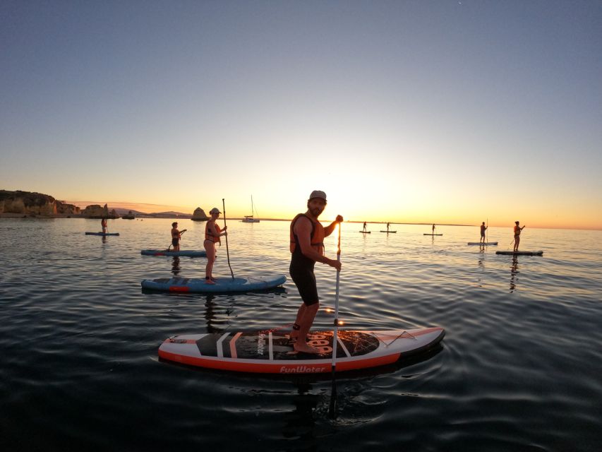 Lagos SUP Caves&Grottoes Tour at Sunrise, Ponta da Piedade - The short lesson for first-time paddlers