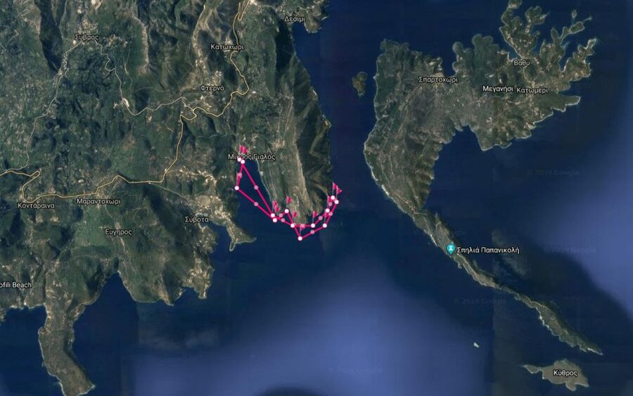 Lefkada: Hidden Blue Cave Kayak Trip with Lunch & Fruits - A four-hour paddle from Mikros Gialos