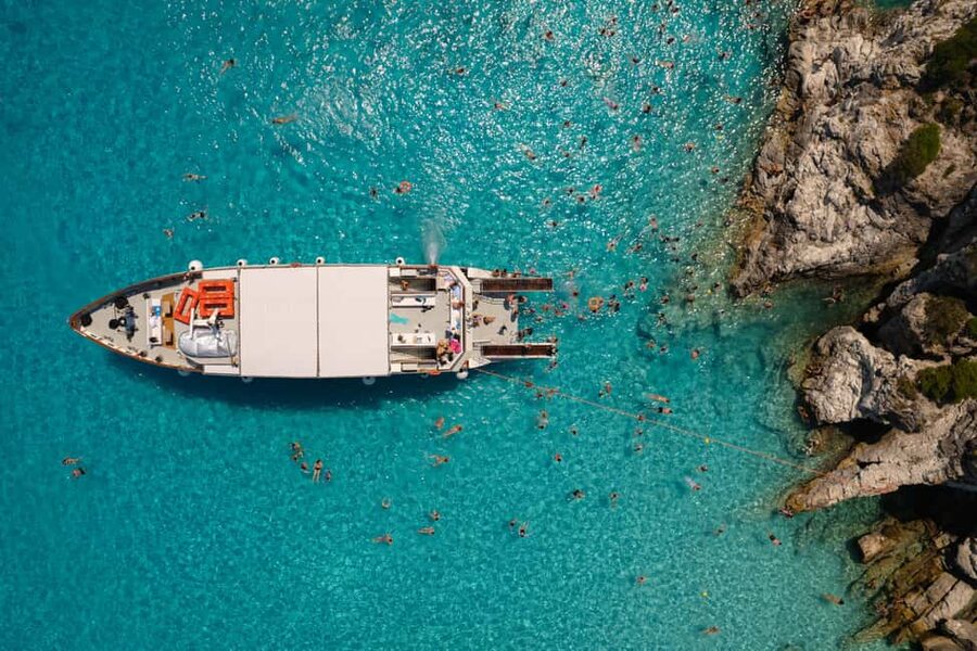Lefkimmi: Paxos, Antipaxos, and Blue Caves Luxury Cruise - Key points to know before booking