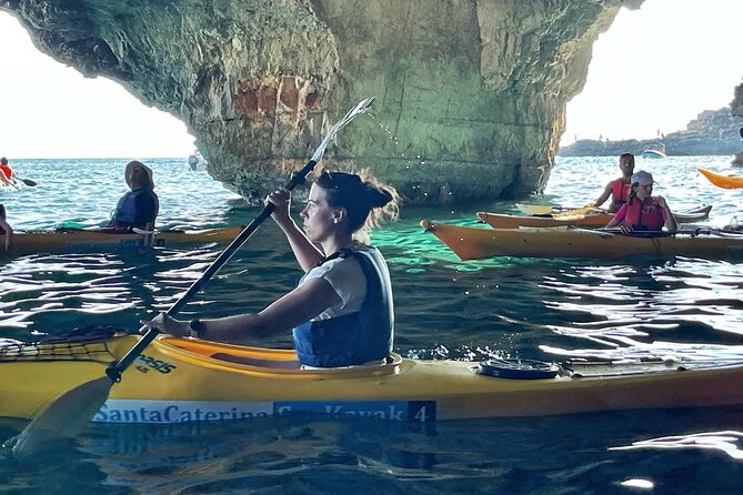 Leuca kayak tour + swimming + speleo-trek in cave - River Cave adds the day’s most unusual section