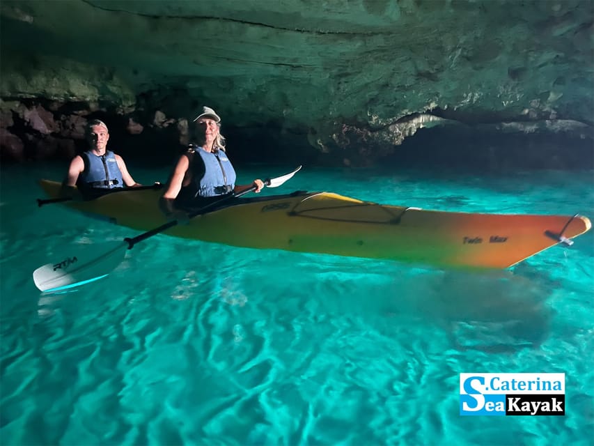 Leuca kayak tour + swimming + speleo-trek in cave - Timing, weather, and what to pack