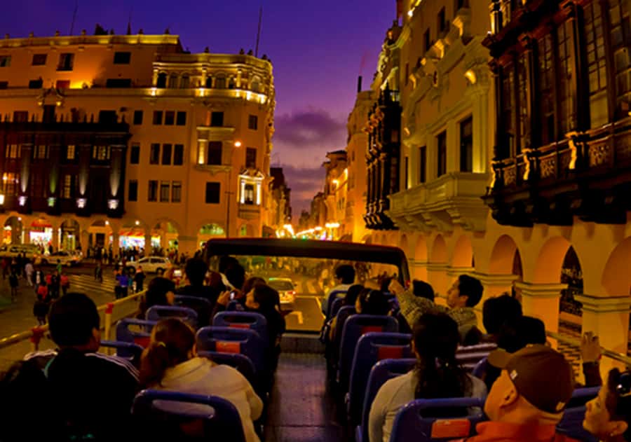 Lima : City Tour by Panoramic Bus - Walking & Catacombs - San Isidro and the Magic Water Circuit