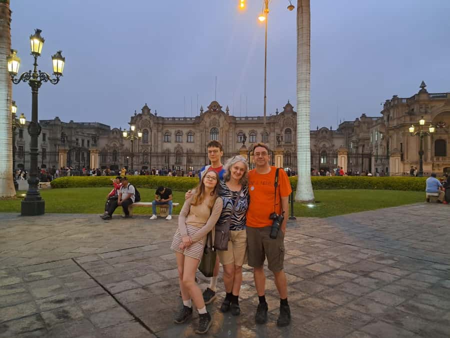 Lima: Historic Downtown, Miraflores & Catacombs Private Tour - Huaca Pucllana: an ancient site seen from the route
