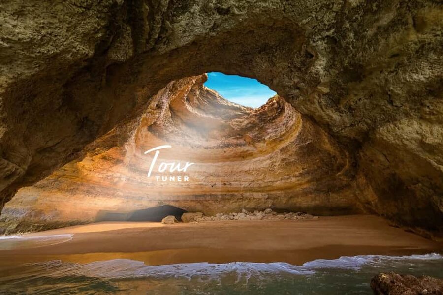 Lisbon: Algarve, Benagil Cave, Algar Seco & Lagos, Day Trip - Benagil Beach and the cave viewpoint
