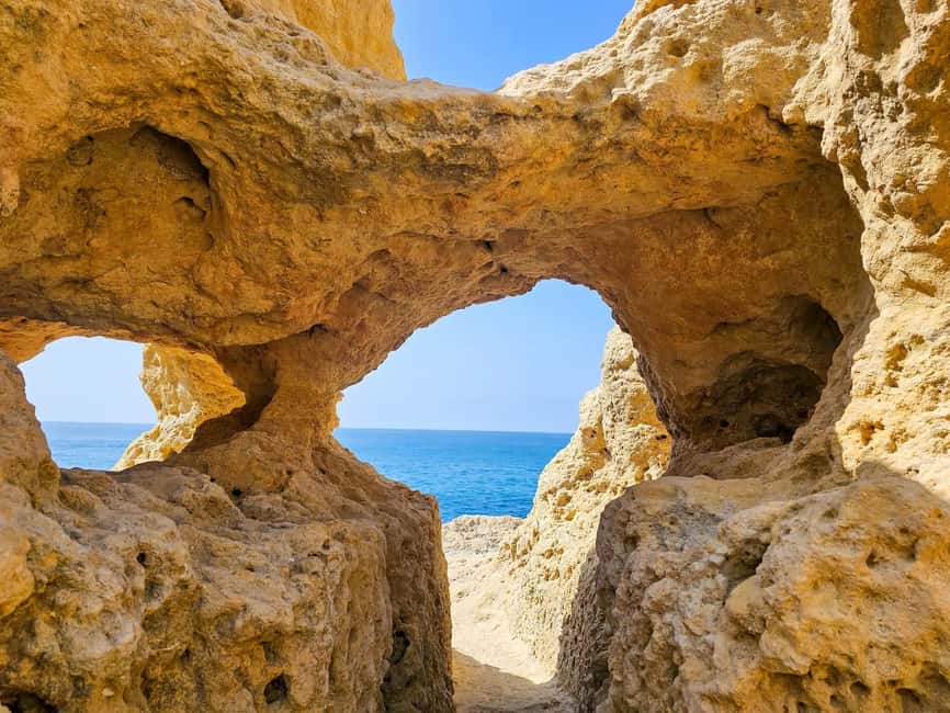 Lisbon: Algarve, Benagil Caves & Lagos w/ Boat Tour Option - Benagil Cave from the Water