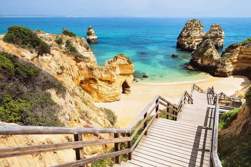 Lisbon: Private Algarve & Benagil Cave Full-Day Coastal Tour - Marinha Beach and the Seven Hanging Valleys