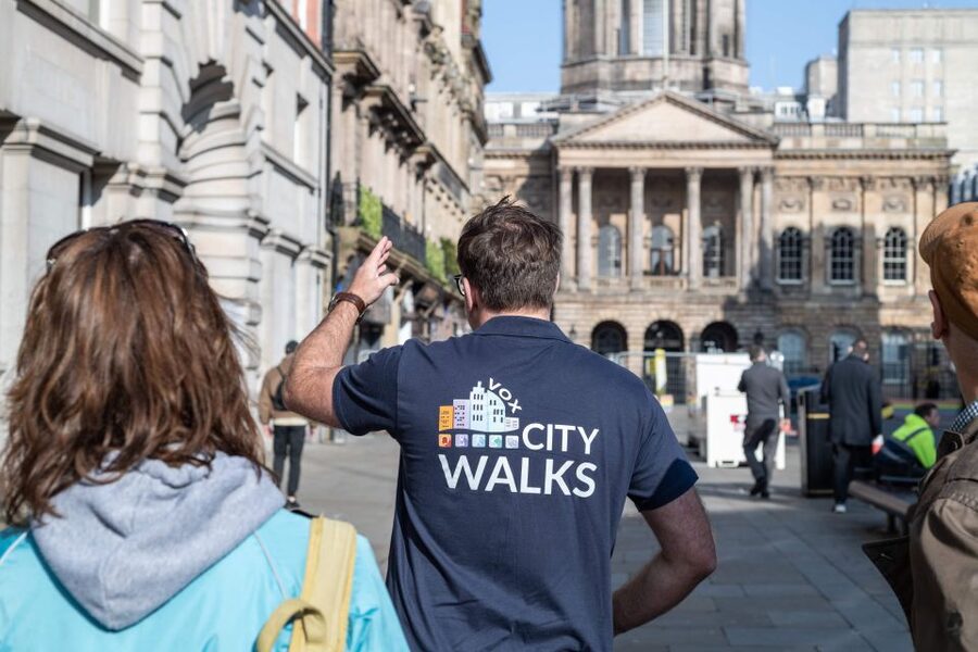 Liverpool: City and Cavern Quarter Walking Tour - Derby Square and Liverpool’s grand civic story