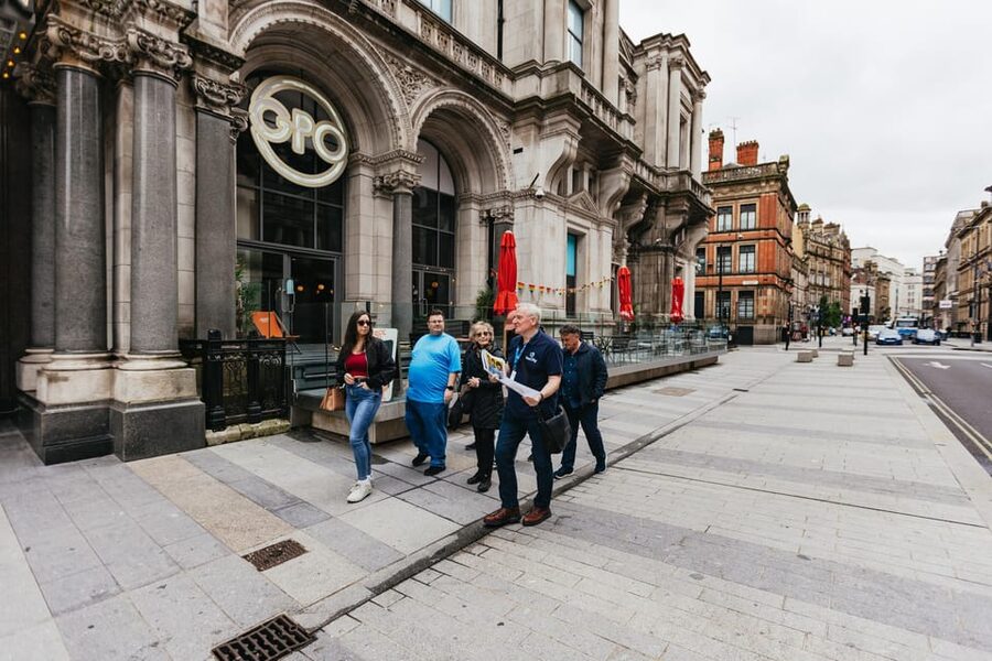 Liverpool: The Beatles and Cavern Quarter Walking Tour - The Beatles Statue and the Three Graces
