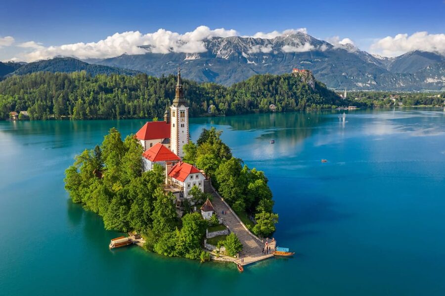 Ljubljana: Lake Bled, Postojna Cave, and Predjama Day Tour - Bled Castle and the best views
