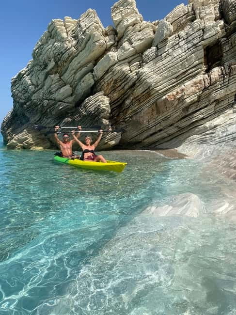Lukova - Kroreza secret beaches and caves: Kayak & SUP Tour - Key points at a glance