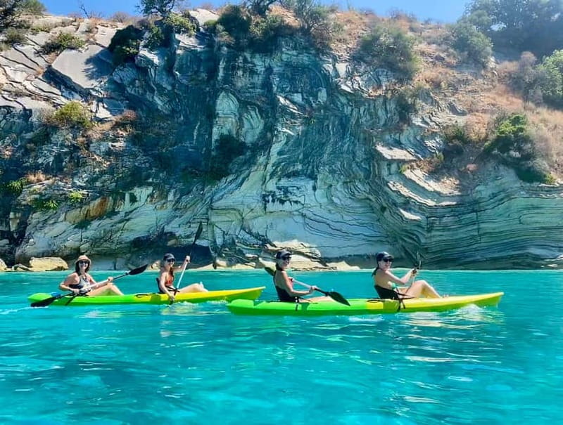 Lukova - Kroreza secret beaches and caves: Kayak & SUP Tour - Getting started on the water