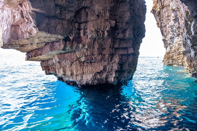 Luxury Blue Cave, Hvar and Vis Boat Tour from Split and Brac - Budikovac and the blue lagoon