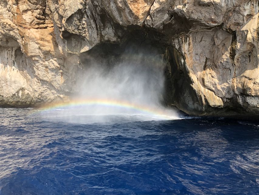 Mallorca : Blue Cave Boat Tour with Snorkeling - Snorkeling in clear coves