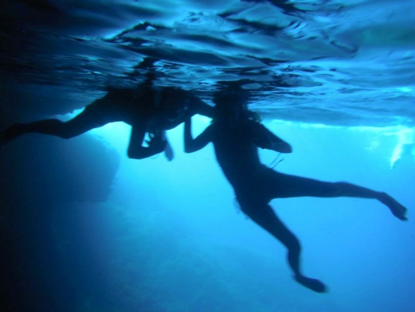 Mallorca : Blue Cave Boat Tour with Snorkeling - A boat ride with some real motion
