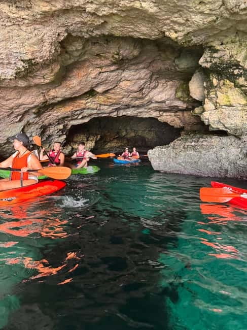 Mallorca: Kayak and Paddleboard Excursion Through Crystal Clear Caves - Sea caves, snorkeling, and swimming
