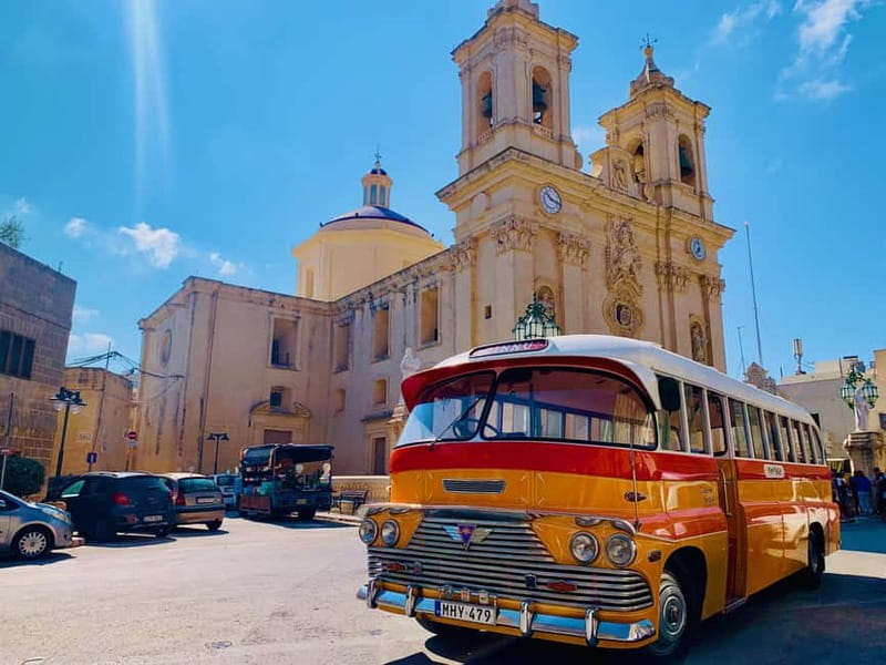 Malta: 5 hr Vintage Bus Tour - Mdina & Blue Grotto inc. food - What this five-hour Malta tour is really like
