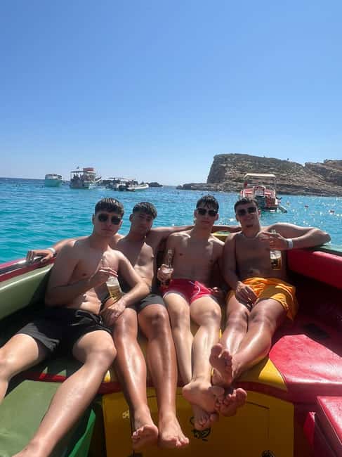 Malta: Blue Lagoon, Caves & around Comino Private Speedboat - Elephant Rock and film connections