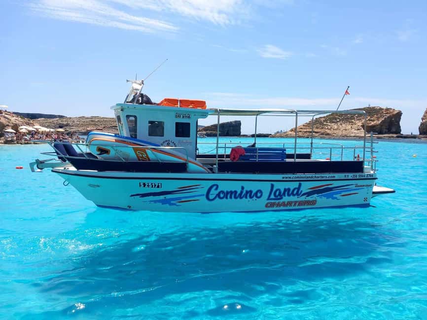 Malta: Blue Lagoon, Crystal Lagoon & Sea Caves Boat Tour - Crystal Lagoon gives you the quieter swim
