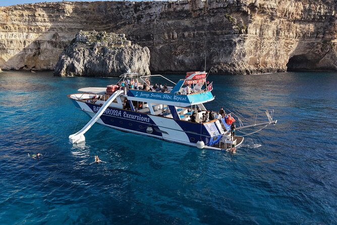 Malta: Blue lagoon, Gozo, Comino & Crystal Lagoon Sea Caves - The ride past Comino’s rocky coast