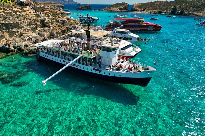 Malta: Comino, Blue Lagoon & Caves - swim, snorkel & slide - St. Paul’s Island and the first coastal views