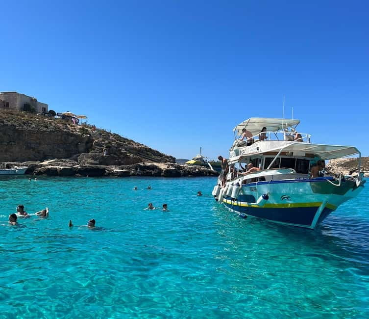Malta: Comino, Gozo, Blue & Crystal Lagoon, and Caves Cruise - Choosing between the two daytime routes