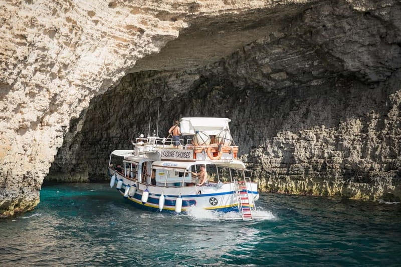 Malta: Comino, Gozo, Blue & Crystal Lagoon, and Caves Cruise - Mġarr Harbour and the Gozo views