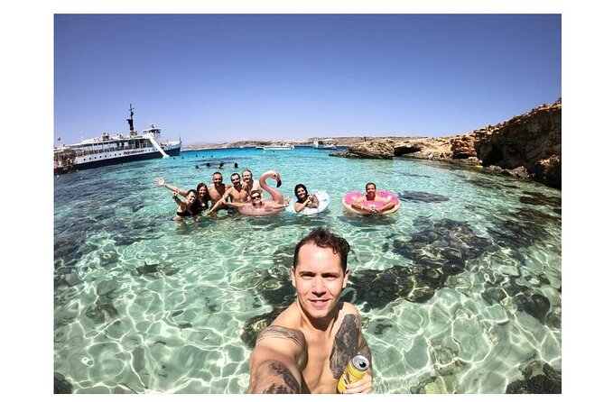 Malta: Comino, Gozo, Blue Lagoon, Crystal Lagoon and Caves Tour - Sailing past St. Paul’s Bay and Malta’s north coast