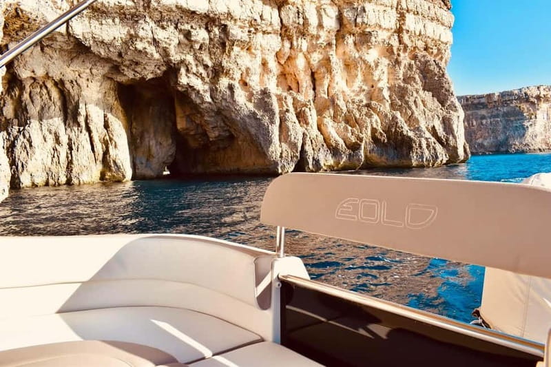 Malta: Private Boat Cruise with Caves, Beaches & Swim Stops - Weather can change the best-laid route