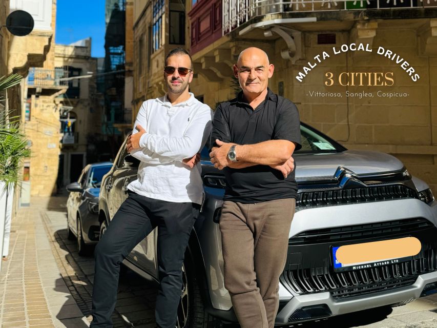 Malta Tour : Private Car- Mdina, Marsaxlokk, Blue Grotto - Birgu, Cospicua, and Senglea: Malta’s old harbor heart