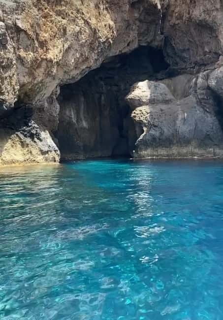 Marettimo: Island Speedboat Tour with Cave Visits & Swimming - History along the cliffs