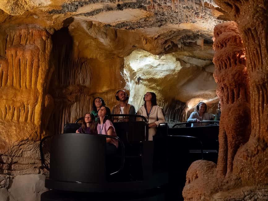 Marseille: Cosquer Cave Ticket & Panier District Audio Tour - Seeing the discovery equipment before the ride