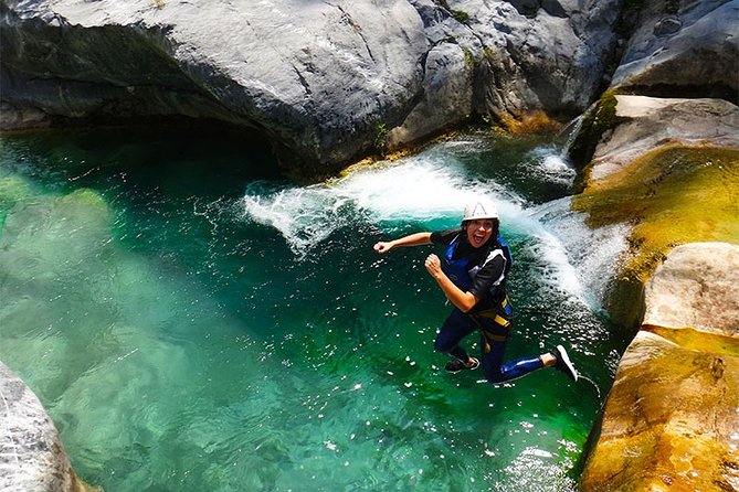 Matacanes : Canyoning + Hiking + Water Jumps + Rappel + Caves - Rappelling and the underground tunnels