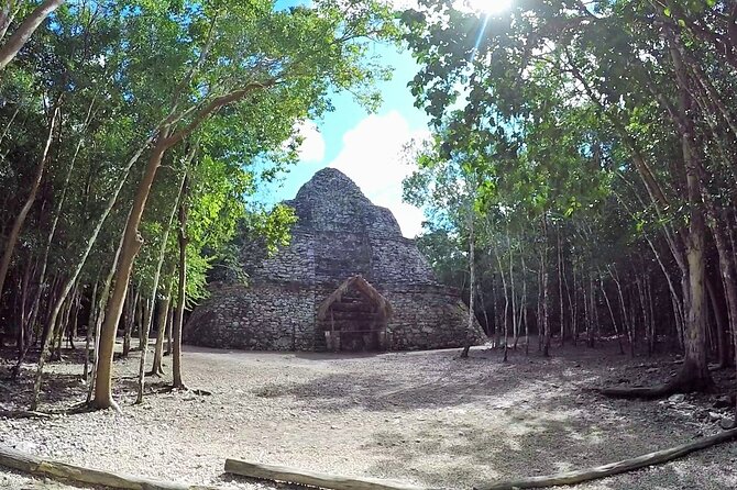 Maya Adventure from Cancun Coba and Tulum Ruins with Cenote swim - Yucatan food, handmade tortillas, and drinks