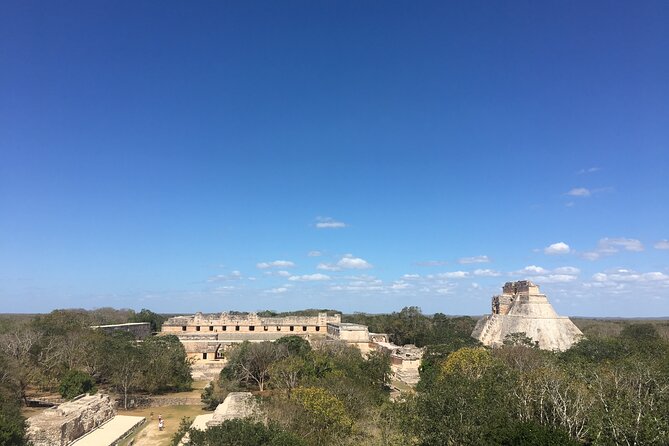 Merida : Guided tour of Uxmal, Kabah and Cenote with Lunch - How much walking and heat to expect