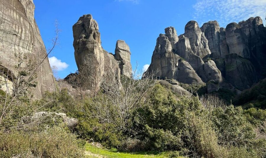 Meteora: Sunset Hike to Secret Caves - The secret caves and the Ancient Monks’ Prison