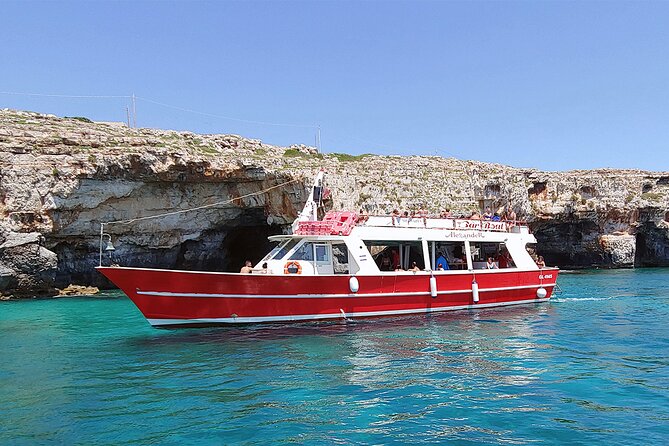 Mini-cruise tour to the Caves of Santa Maria di Leuca - The swimming break on both sides of the coast