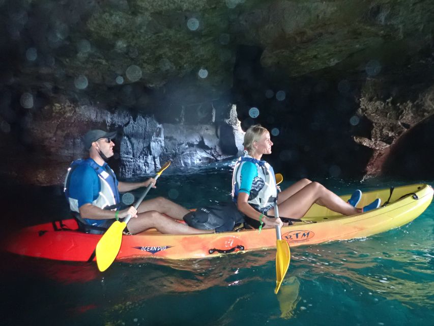 Mogán: Guided Kayak to Caves and Snorkeling Tour - Returning by kayak, then back to Taurito
