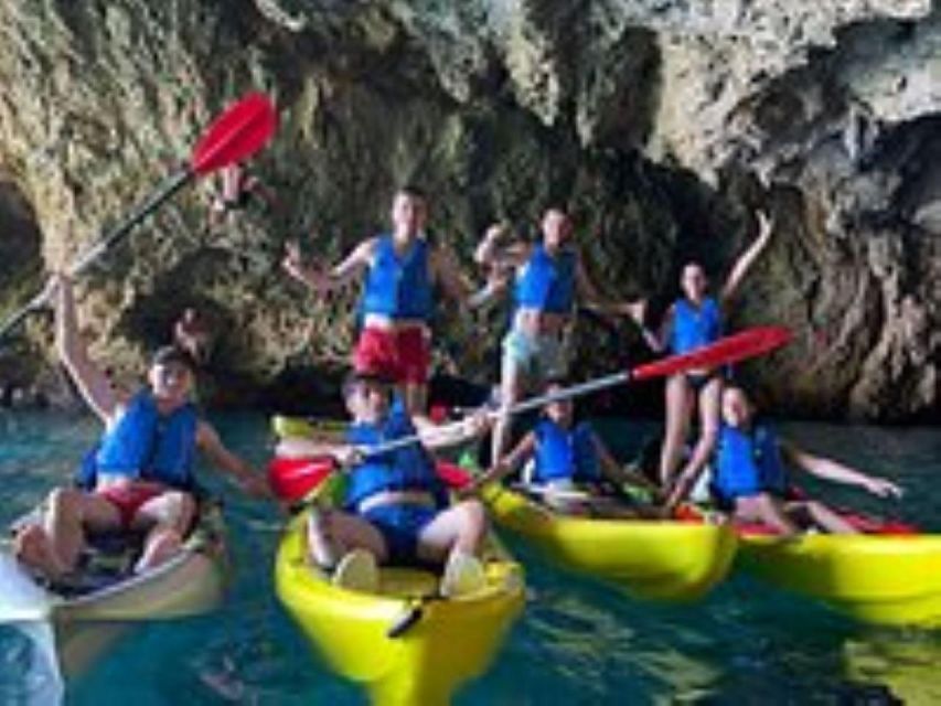 Moraig: Kayak Excursion to Moraig & Cave peces-testos - Cala Testos gives you a second water stop
