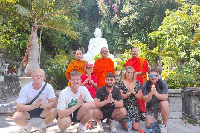 Morning Small group to Marble Mountains - Am Phu Cave - Monkey Mountain - The Non Nuoc stone-sculpture stop