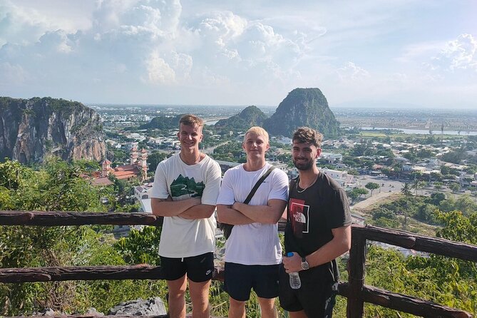Morning Small group to Marble Mountains - Am Phu Cave - Monkey Mountain - Vietnamese lunch and the value of $26