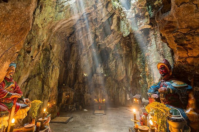 Morning Small group to Marble Mountains - Am Phu Cave - Monkey Mountain - Transport, timing, and group size