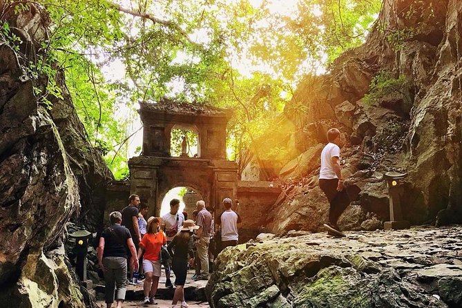 Morning Small group to Marble Mountains - Am Phu Cave - Monkey Mountain - Am Phu Cave, the tour’s most unusual stop