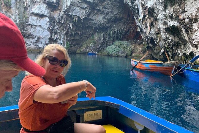 Myrtos Swim , Cave Melissani Lake Boat Tour Private Tour - Karavomilos and Agia Efimia: two quieter coastal pauses