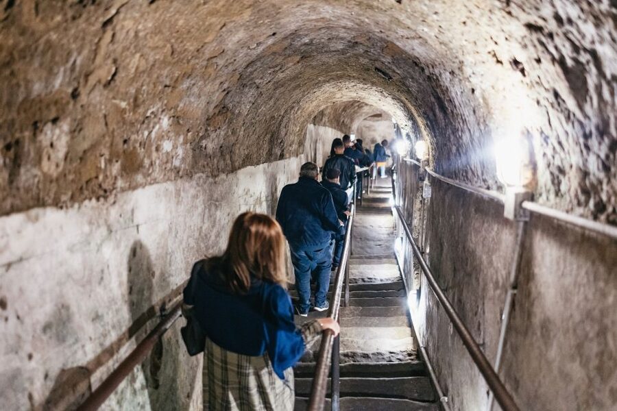 Naples: Naples Underground Entry Ticket and Guided Tour - How the guide, app, and printed material work