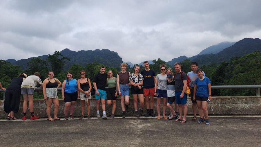 National Park - Paradise Cave & Phong Nha Cave - 8:30 to 9:30, getting into the park